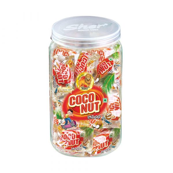Sher Coconut Ladoo with Flakes (Rs.5/UNIT)