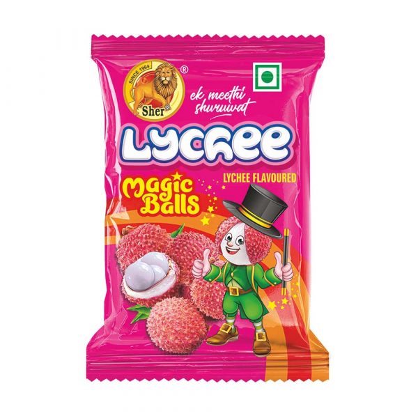 Sher Lychee Magic Balls Packet