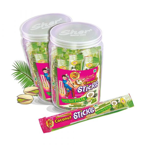 Sher Coconut Pista Stick (Rs.5/ UNIT)