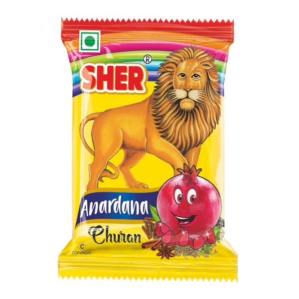 Sher Anardana Churan Packet (Individual Pouch Packing) 50 Paise