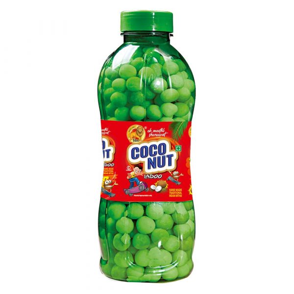Sher Coconut Ladoo 50 Paise (Without Wrapper) (Loose Ladoo Bottle)