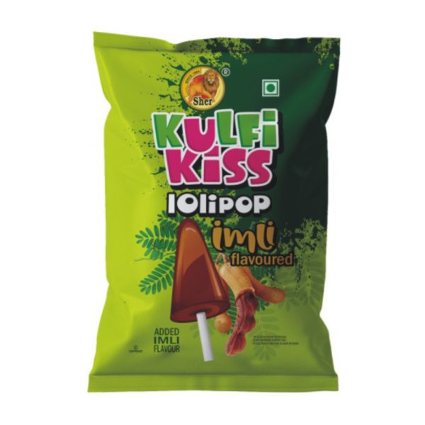 SHER KULFI KISS IMLI FLAVOURED LOLLIPOP (1 Rs./unit)