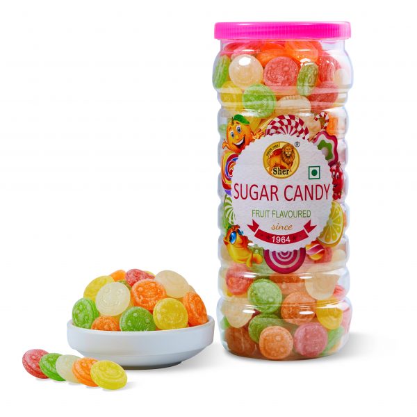 SHER FRUIT FLAVOURED CANDY JAR