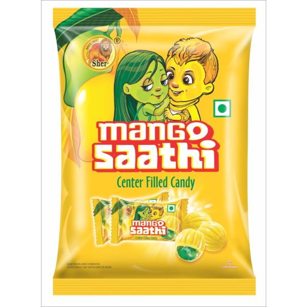 MANGO SAATHI CENTER FILLED CANDY (1 Rs./ Unit)